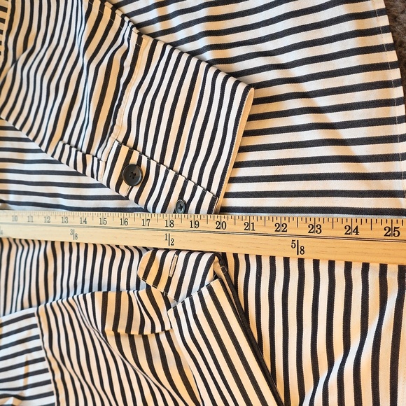 Chico’s Mixed Stripe Pullover Top Size 1 / Small Medium - Picture 10 of 10